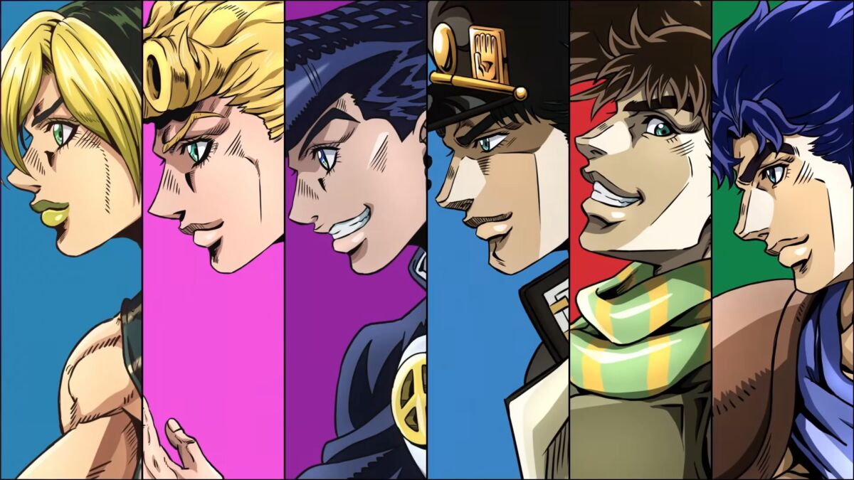 JJBA Characters (Part 1-6)